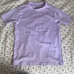 boys tommy hilfiger purple tshirt also fits a women’s small